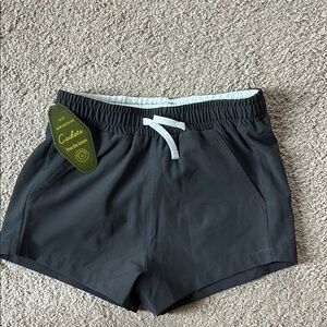 Kids Black Shorts Cadets